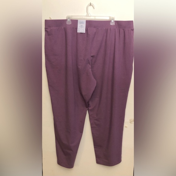 CROFT & BARROW Womens Knit Pull On Pants Size 4X Athlesure Pockets New - Picture 6 of 10